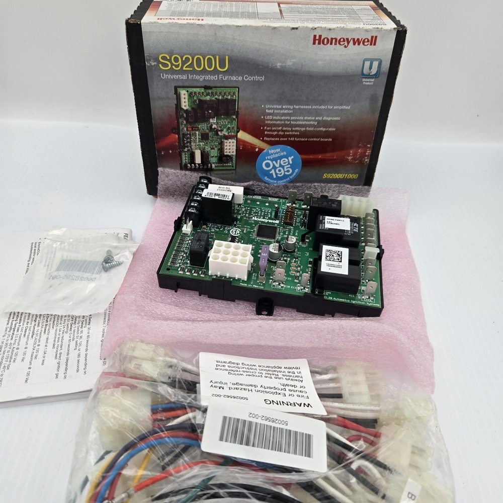 Honeywell S9200U1000 Universal Integrated‎ Furnace Control Board Plastic